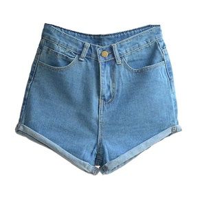 High waisted shorts